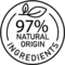 97% ingredients of natural origin